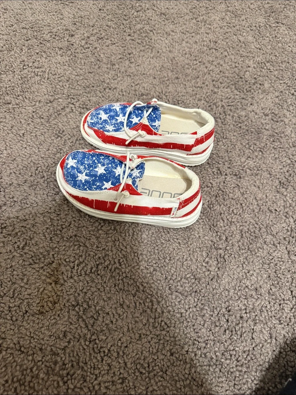 Hey dude Kids Patriotic Slip-On Shoes - Red, White & Blue